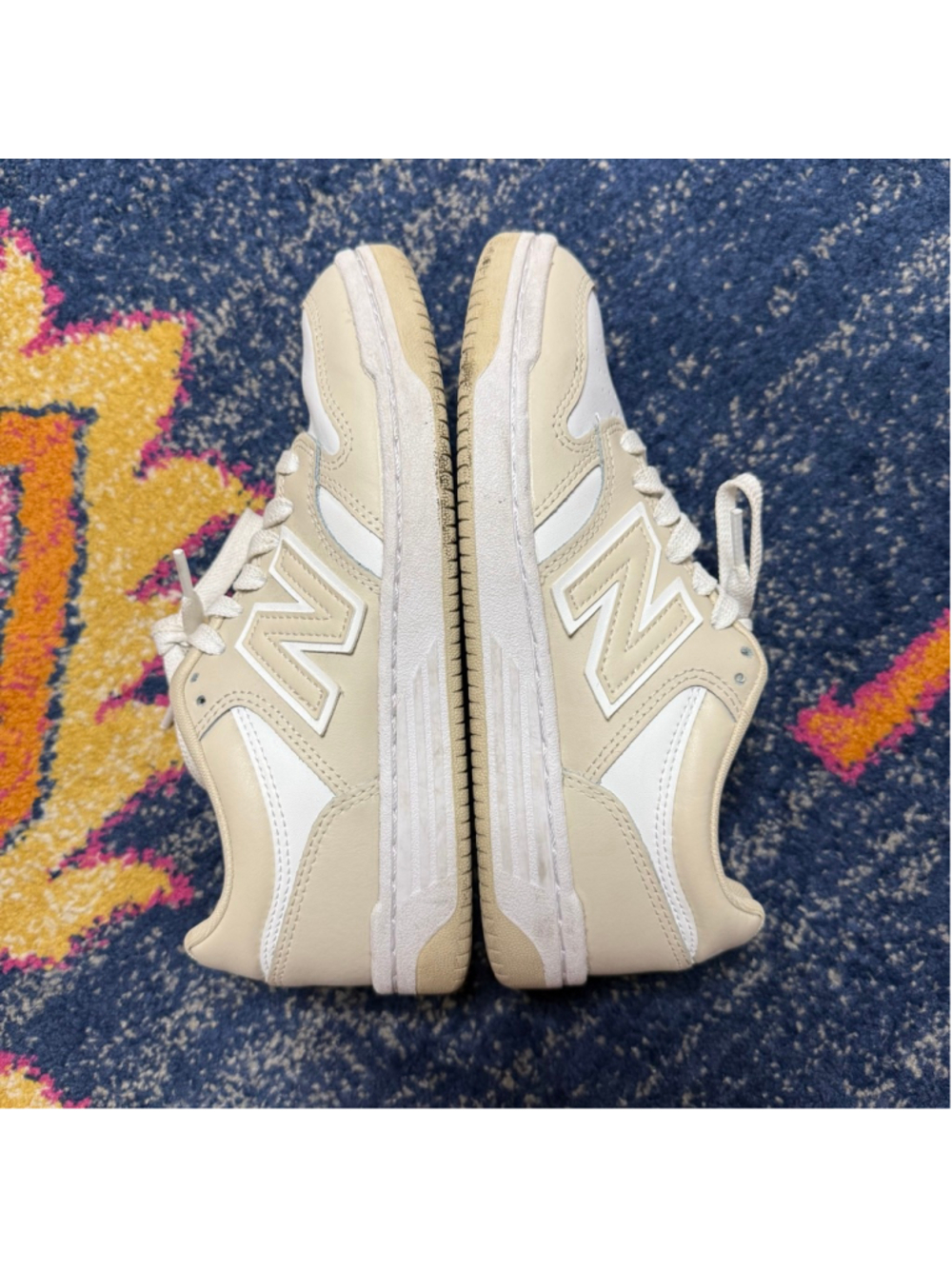 New Balance 480 Timber Wolf Tan/White sz 7 - Picture 5 of 8